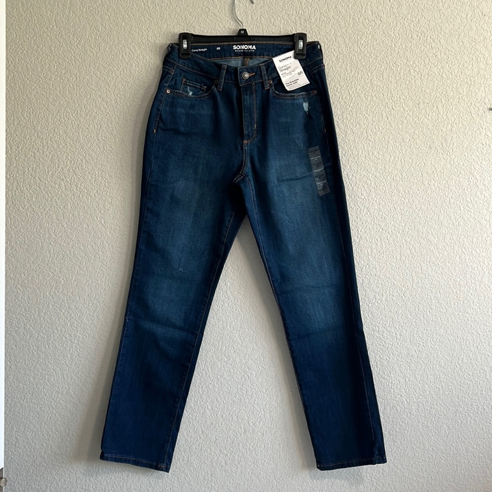 New Women curvy straight SO jeans